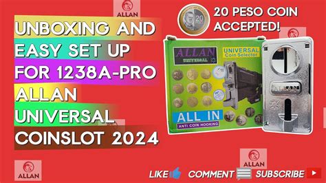allan coin slot|How to Set Up Allan Universal Coinslot: Part 1 .